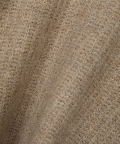 MONO-MART(モノマート)の「2WAY ミスティック ムード ニット(ニット/セーター・レディース・ブルー/ダークグリーン/グレー/アイボリー/ピンク/ブラウン/スミクロ・L/M)」の18枚目の写真