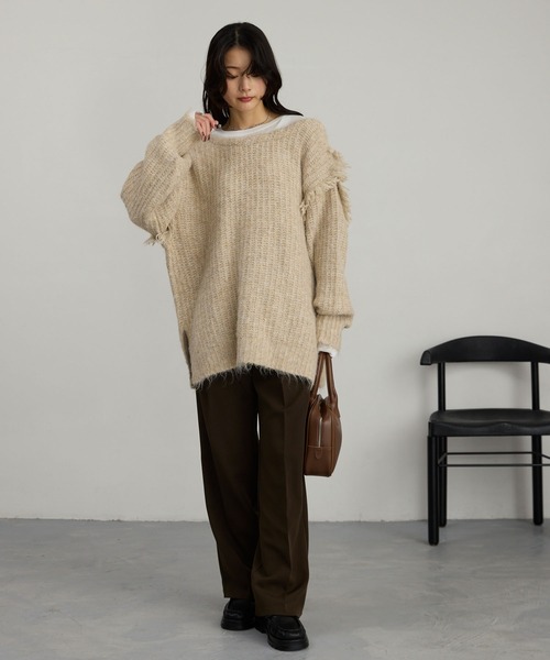 2WAY ミスティック ムード ニット MONO-MART│MONO-MART [モノマート