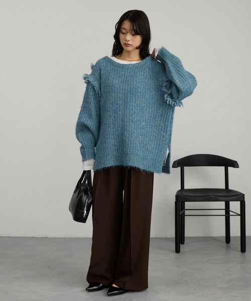 2WAY ミスティック ムード ニット MONO-MART│MONO-MART [モノマート