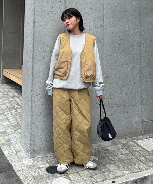 DOD(ディーオーディー)の「【一部店舗限定】【DOD】【ユニセックス】サササノフワパン(その他パンツ・レディース・ブラック/ベージュ・SMALL/MEDIUM)」の21枚目の写真