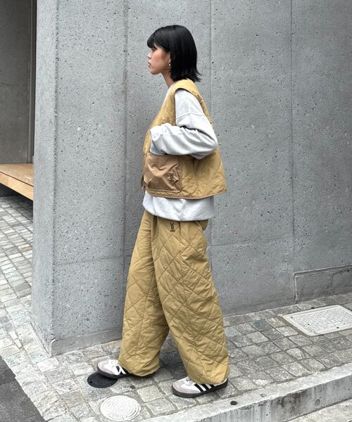 DOD(ディーオーディー)の「【一部店舗限定】【DOD】【ユニセックス】サササノフワパン(その他パンツ・レディース・ブラック/ベージュ・SMALL/MEDIUM)」の16枚目の写真