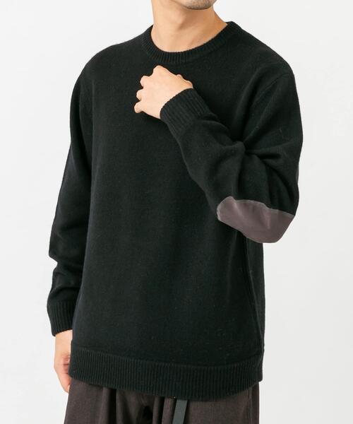 MACHATT 24AW ラムズウールローゲージニット ブラック ラムズウールニット（ブラック） | MACHATT ONLINE STORE