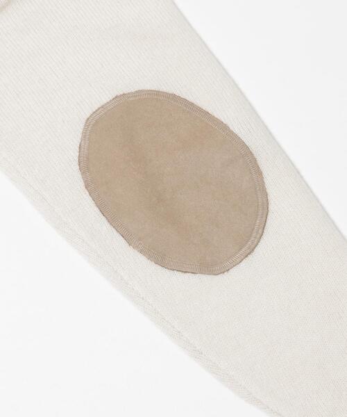 URBAN RESEARCH ROSSO MEN(アーバンリサーチロッソメン)の「『XLサイズあり』ハミルトンラムズウールエルボーパッチニット(ニット/セーター・メンズ・ネイビー/ブルー/ベージュ系その他/ベージュ/ブラック/チャコールグレー/ホワイト・X-LARGE/LARGE/MEDIUM/SMALL)」の16枚目の写真