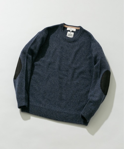 JAGUAR オーナー配布 セーター ラムウール スコットランド製 ネイビー