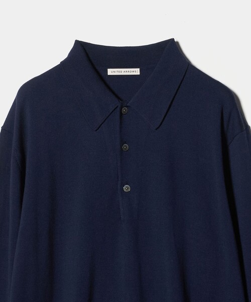 セール】ウール ハイゲージ ニットポロシャツ（ポロシャツ）｜UNITED