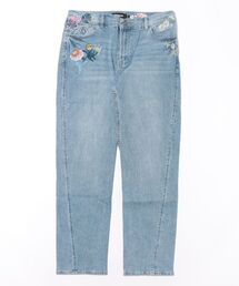 Desigual（デシグアル）の「刺繍花柄のデニム（デニムパンツ・レディース）」
