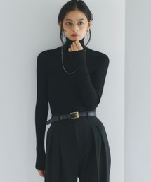 カシミヤ100シアータートルネックプルオーバー