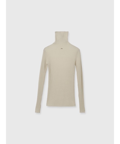 カシミヤ100シアータートルネックプルオーバー（ニット/セーター
