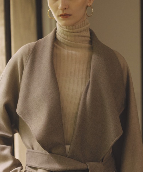 カシミヤ100シアータートルネックプルオーバー（ニット/セーター