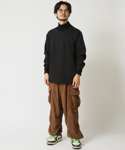 ARCADE（アーケード）の「ワイド コーデュロイカーゴパンツ 裾コード 裾絞りシルエット イージーパンツ仕様（カーゴパンツ・メンズ・ブラウン/ブラック/カーキ・S/M/L/XL/2XL）」の18枚目の写真