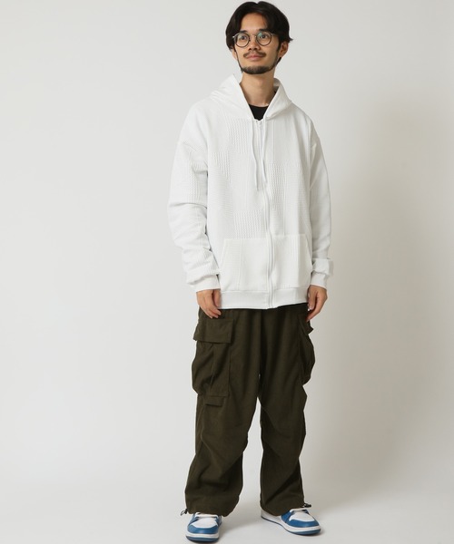 ARCADE（アーケード）の「ワイド コーデュロイカーゴパンツ 裾コード 裾絞りシルエット イージーパンツ仕様（カーゴパンツ・メンズ・ブラウン/ブラック/カーキ・S/M/L/XL/2XL）」の22枚目の写真