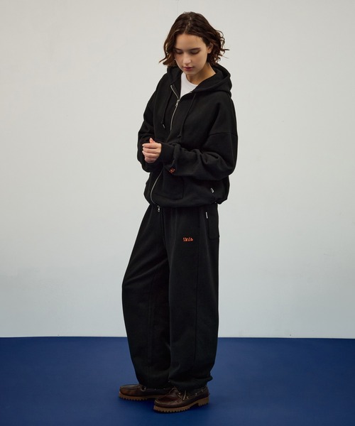 WETTEMPT（ウィテンプト）の「HEAVY WEIGHT ZIP PARKA / ヘビーウェイトジップパーカー（パーカー・メンズ・ブラック/グレー・SMALL/MEDIUM/LARGE）」の14枚目の写真