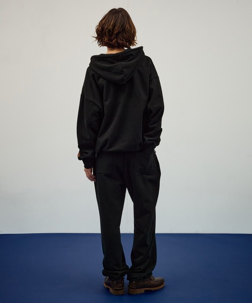 WETTEMPT（ウィテンプト）の「HEAVY WEIGHT ZIP PARKA / ヘビーウェイトジップパーカー（パーカー・メンズ・ブラック/グレー・SMALL/MEDIUM/LARGE）」の15枚目の写真