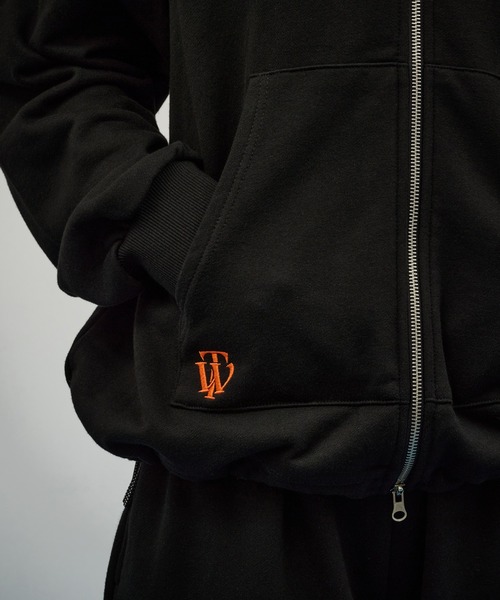 WETTEMPT（ウィテンプト）の「HEAVY WEIGHT ZIP PARKA / ヘビーウェイトジップパーカー（パーカー・メンズ・ブラック/グレー・SMALL/MEDIUM/LARGE）」の21枚目の写真