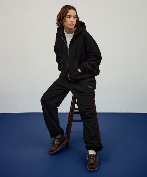 WETTEMPT（ウィテンプト）の「HEAVY WEIGHT ZIP PARKA / ヘビーウェイトジップパーカー（パーカー・メンズ・ブラック/グレー・SMALL/MEDIUM/LARGE）」の17枚目の写真