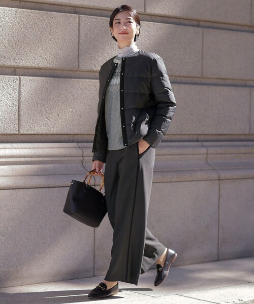 セール】ジョーゼット裏起毛 ワイド パンツ（その他パンツ）｜J.PRESS