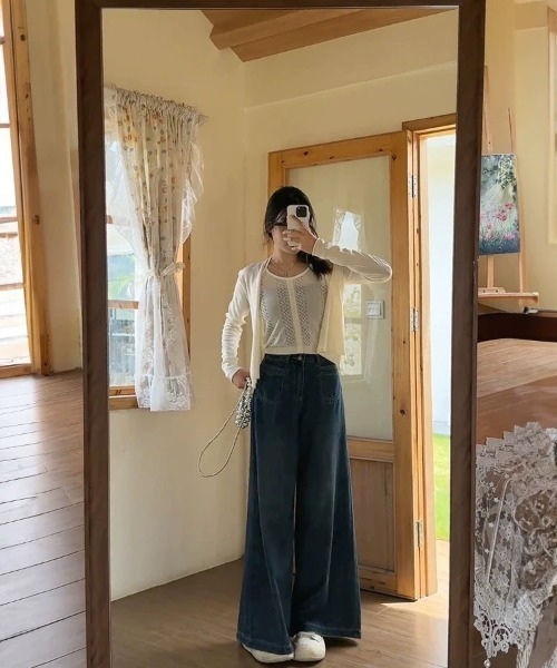 REBALANCE(リバランス)の「レイジールーズデニム(デニムパンツ・レディース・A・X-LARGE/LARGE/MEDIUM)」の3枚目の写真