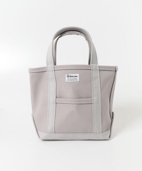 ORCIVAL(オーシバル)の「ORCIVAL TOTE BAG SMALL(トートバッグ・レディース・ホワイト系その他/チャコールグレー/グレー系その他/ライトグレー/ブラウン・ONE)」の12枚目の写真