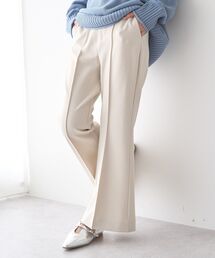 センターシームフレアパンツ