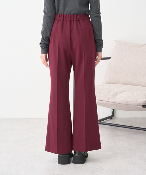 earth music&ecology（アースミュージックアンドエコロジー）の「センターシームフレアパンツ（その他パンツ・レディース・ピンク系その他2/バーガンディー/ブラック/ホワイト系その他2・S/M）」の16枚目の写真