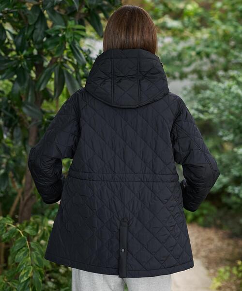 DRESSTERIOR（ドレステリア）の「【otonaMUSE 11月号掲載】レインキルティングブルゾン（ブルゾン・レディース・ブラック/オリーブ・36/38/34）」の8枚目の写真