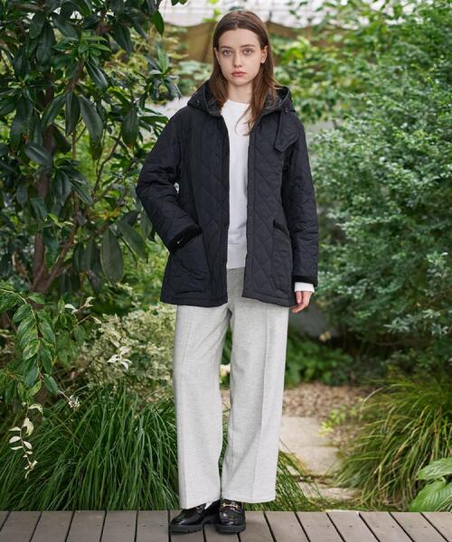 DRESSTERIOR（ドレステリア）の「【otonaMUSE 11月号掲載】レインキルティングブルゾン（ブルゾン・レディース・ブラック/オリーブ・36/38/34）」の10枚目の写真