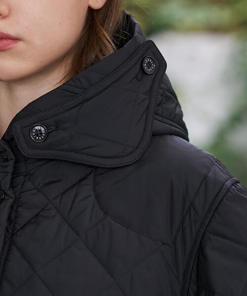 DRESSTERIOR（ドレステリア）の「【otonaMUSE 11月号掲載】レインキルティングブルゾン（ブルゾン・レディース・ブラック/オリーブ・36/38/34）」の12枚目の写真