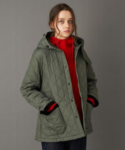 DRESSTERIOR（ドレステリア）の「【otonaMUSE 11月号掲載】レインキルティングブルゾン（ブルゾン・レディース・ブラック/オリーブ・36/38/34）」の15枚目の写真