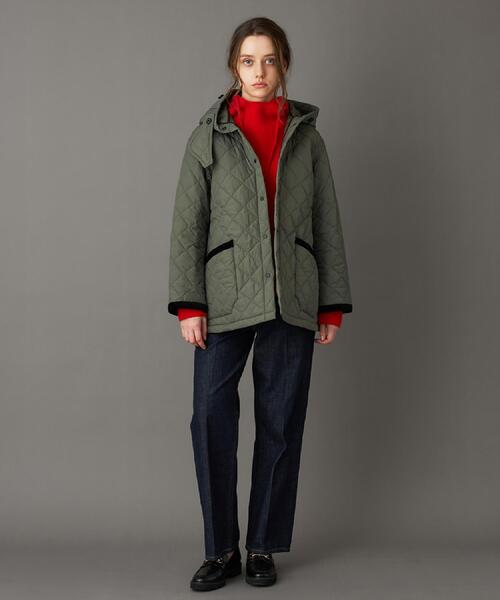 DRESSTERIOR（ドレステリア）の「【otonaMUSE 11月号掲載】レインキルティングブルゾン（ブルゾン・レディース・ブラック/オリーブ・36/38/34）」の18枚目の写真