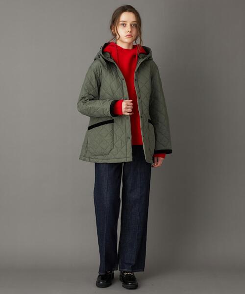 DRESSTERIOR（ドレステリア）の「【otonaMUSE 11月号掲載】レインキルティングブルゾン（ブルゾン・レディース・ブラック/オリーブ・36/38/34）」の19枚目の写真