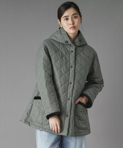 DRESSTERIOR（ドレステリア）の「【otonaMUSE 11月号掲載】レインキルティングブルゾン（ブルゾン・レディース・ブラック/オリーブ・36/38/34）」の20枚目の写真