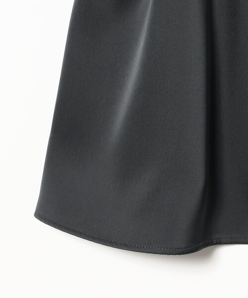 Demi-Luxe BEAMS(デミルクス ビームス)の「BEAMS SALON / シルキー パフブラウス【セレモニー・オケージョン】(シャツ/ブラウス・レディース・オフホワイト/チャコールグレー・36/38)」の12枚目の写真