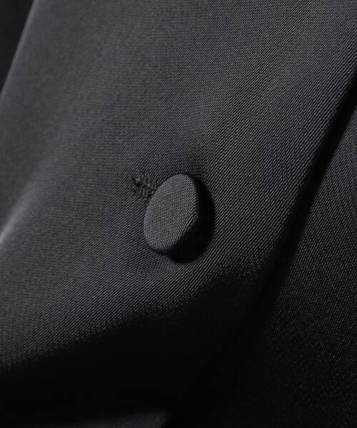 Demi-Luxe BEAMS(デミルクス ビームス)の「BEAMS SALON / シルキー パフブラウス【セレモニー・オケージョン】(シャツ/ブラウス・レディース・オフホワイト/チャコールグレー・36/38)」の15枚目の写真