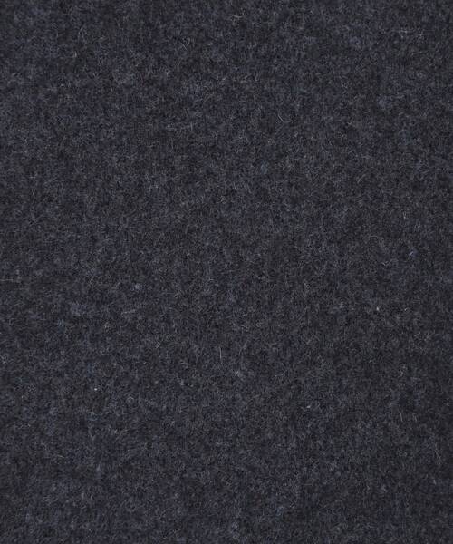 grove(グローブ)の「【ウール混】軽やかに羽織れるショートコート(ノーカラーコート・レディース・ライトグレー系9/チャコールグレー/ブルー・02/03/05/01/04)」の11枚目の写真