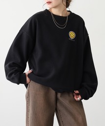 オーバーサイズフリーストレーナー 刺繍デザイン