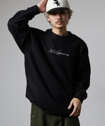 オーバーサイズフリーストレーナー 刺繍デザイン