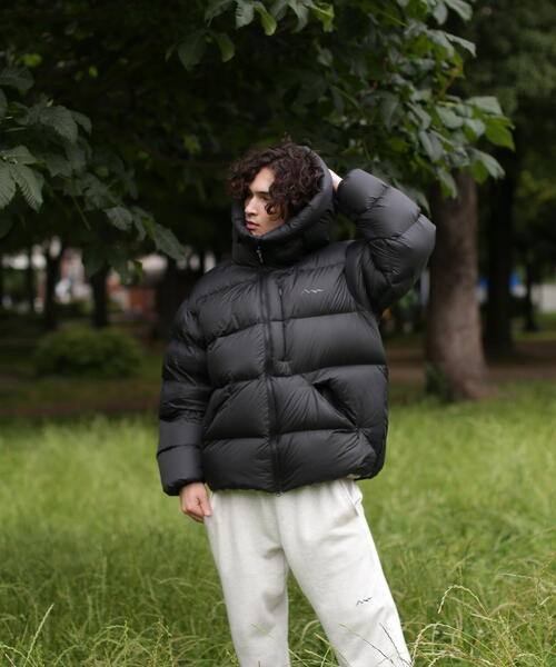 MANASTASH(マナスタッシュ)の「MANASTASH/マナスタッシュ M-RIP DOWN JKT/マイクロリップ ダウンジャケット(ダウンジャケット/コート・メンズ・その他10/ブラック/イエロー・M/S/L)」の10枚目の写真