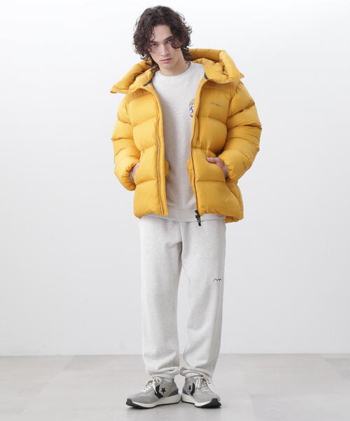 MANASTASH(マナスタッシュ)の「MANASTASH/マナスタッシュ M-RIP DOWN JKT/マイクロリップ ダウンジャケット(ダウンジャケット/コート・メンズ・その他10/ブラック/イエロー・M/S/L)」の13枚目の写真