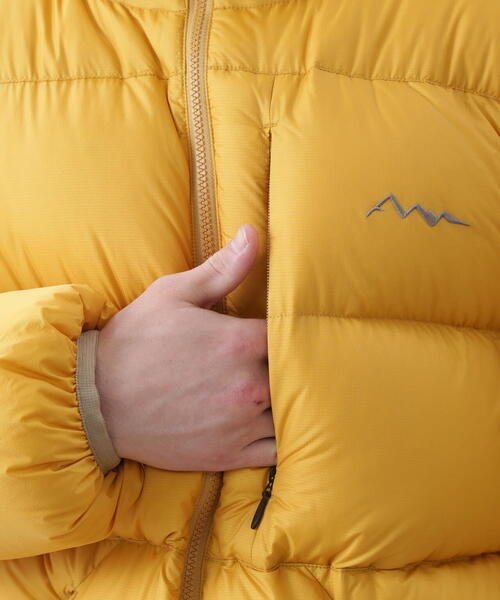 MANASTASH(マナスタッシュ)の「MANASTASH/マナスタッシュ M-RIP DOWN JKT/マイクロリップ ダウンジャケット(ダウンジャケット/コート・メンズ・その他10/ブラック/イエロー・M/S/L)」の19枚目の写真