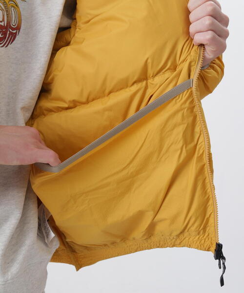 MANASTASH(マナスタッシュ)の「MANASTASH/マナスタッシュ M-RIP DOWN JKT/マイクロリップ ダウンジャケット(ダウンジャケット/コート・メンズ・その他10/ブラック/イエロー・M/S/L)」の20枚目の写真