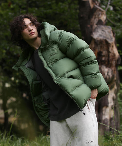 MANASTASH(マナスタッシュ)の「MANASTASH/マナスタッシュ M-RIP DOWN JKT/マイクロリップ ダウンジャケット(ダウンジャケット/コート・メンズ・その他10/ブラック/イエロー・M/S/L)」の3枚目の写真