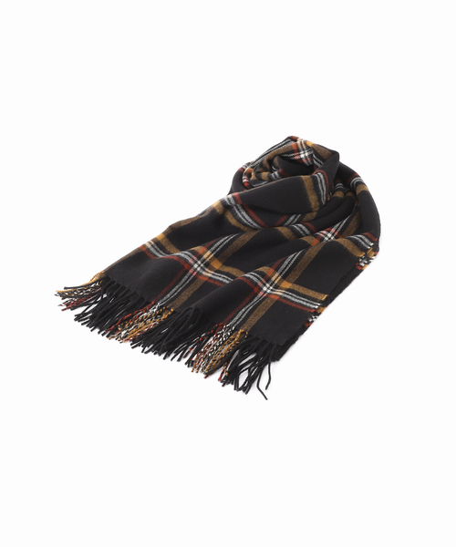 JOURNAL STANDARD relume（ジャーナルスタンダード　レリューム）の「《追加》アクリルチェックストール（マフラー・レディース・ネイビー/ブラウン系その他/レッド/ブラウン・FREE）」の15枚目の写真