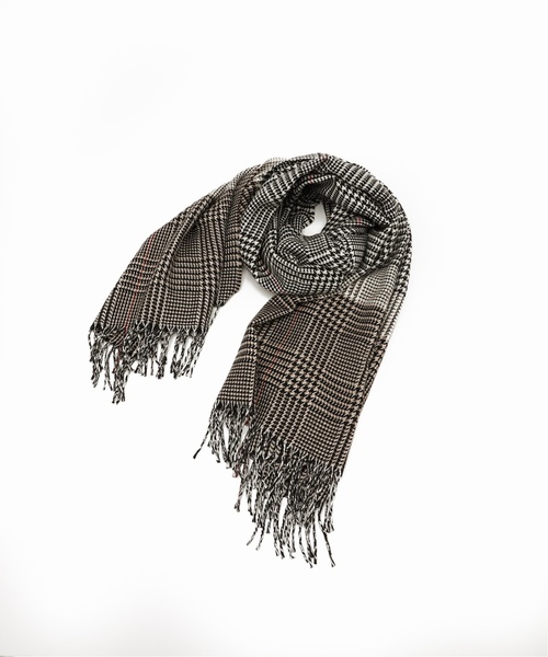 JOURNAL STANDARD relume（ジャーナルスタンダード　レリューム）の「《追加》アクリルチェックストール（マフラー・レディース・ネイビー/ブラウン系その他/レッド/ブラウン・FREE）」の18枚目の写真