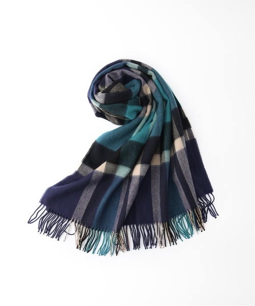 JOURNAL STANDARD relume（ジャーナルスタンダード　レリューム）の「《追加》アクリルチェックストール（マフラー・レディース・ネイビー/ブラウン系その他/レッド/ブラウン・FREE）」の22枚目の写真