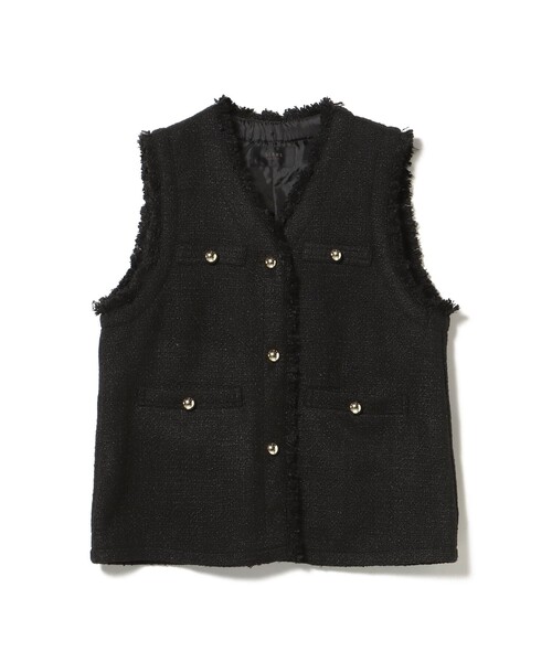 セレモニー】フリンジ ツイード ベスト（ベスト）｜BEAMS HEART