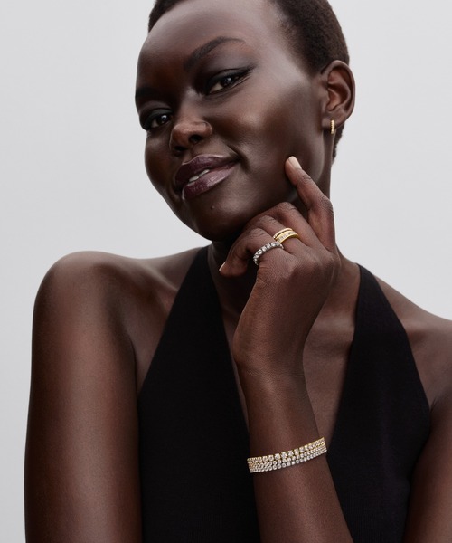 PANDORA（パンドラ）の「スパークリング テニス ブレスレット（ブレスレット・レディース・シルバー・16cm/20cm/18cm）」の6枚目の写真