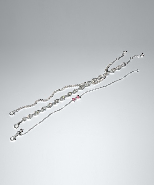 PANDORA（パンドラ）の「スパークリング テニス ブレスレット（ブレスレット・レディース・シルバー・16cm/20cm/18cm）」の4枚目の写真