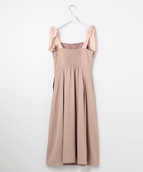 Feroux(フェルゥ)の「シアーリボンショルダー ジャンパースカート(ワンピース・レディース・ピンク系/グレー系・SMALL/MEDIUM)」の20枚目の写真