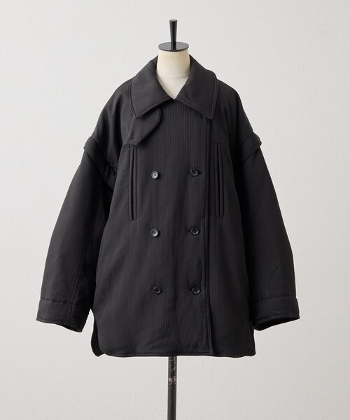 ear PAPILLONNER（イアパピヨネ）の「西川リサイクルダウンミドル丈【SUM1 STYLE(スミスタイル)】（その他アウター・レディース・ブラック/ピンク/キャメル・FREE）」の22枚目の写真