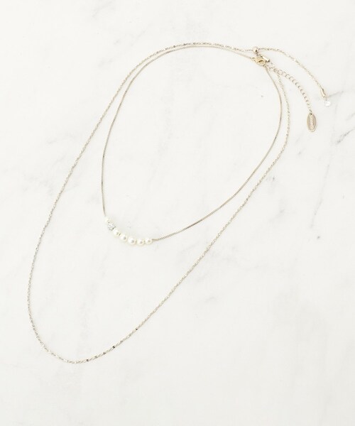 SHOO・LA・RUE（シューラルー）の「【セレモニー】3WAYネックレス（ネックレス・レディース・ゴールド/ピンクゴールド/シルバー・00）」の3枚目の写真